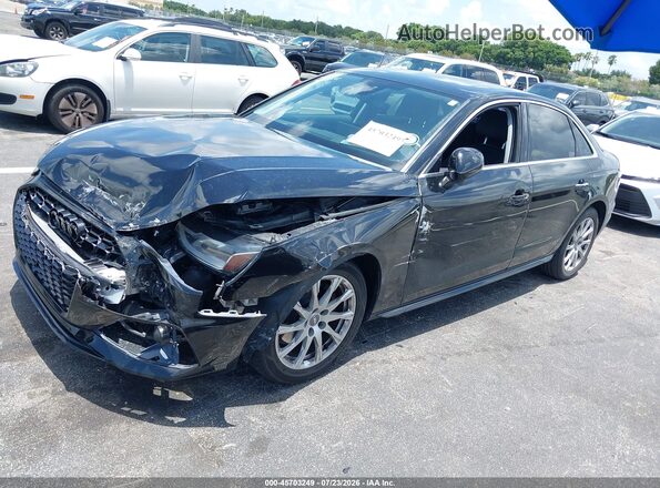 WAUGMAF48LA054323 2020 AUDI A4 Black Vista tres cuartos delantera izquierda