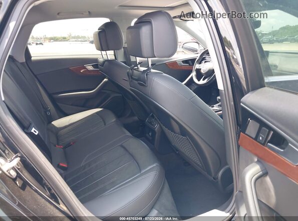 WAUGMAF48LA054323 2020 AUDI A4 Black Vista de la etiqueta del VIN