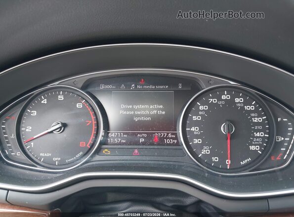 WAUGMAF48LA054323 2020 AUDI A4 Black Vista de los asientos traseros