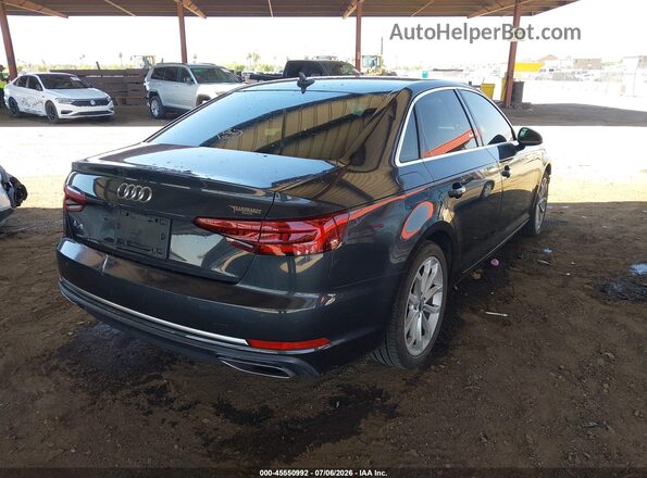 WAUGMAF49KA057472 2019 AUDI A4 Gray Tył prawy