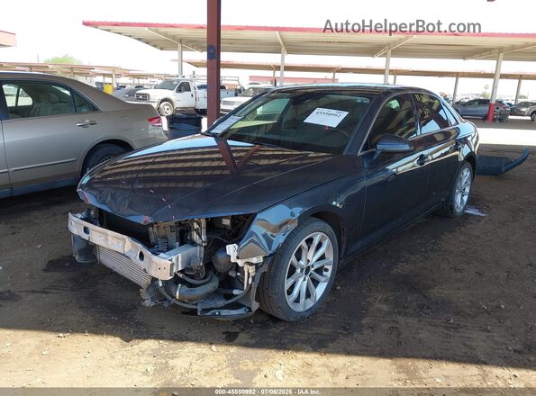 WAUGMAF49KA057472 2019 AUDI A4 Gray Przód lewy