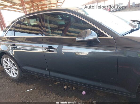 WAUGMAF49KA057472 2019 AUDI A4 Gray Widok wnętrza 360 stopni
