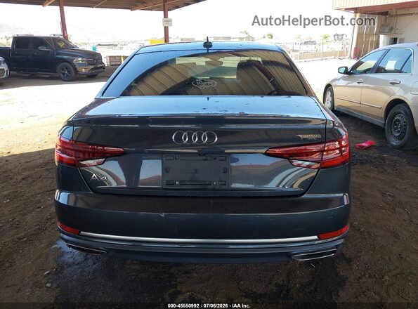 WAUGMAF49KA057472 2019 AUDI A4 Gray 