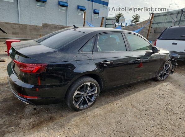 WAUGMAF49KA118612 2019 AUDI A4 Black Tył prawy