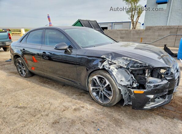 WAUGMAF49KA118612 2019 AUDI A4 Black Przód prawy