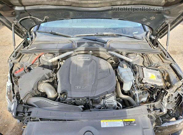 WAUGMAF49KA118612 2019 AUDI A4 Black Widok wnętrza z tyłu