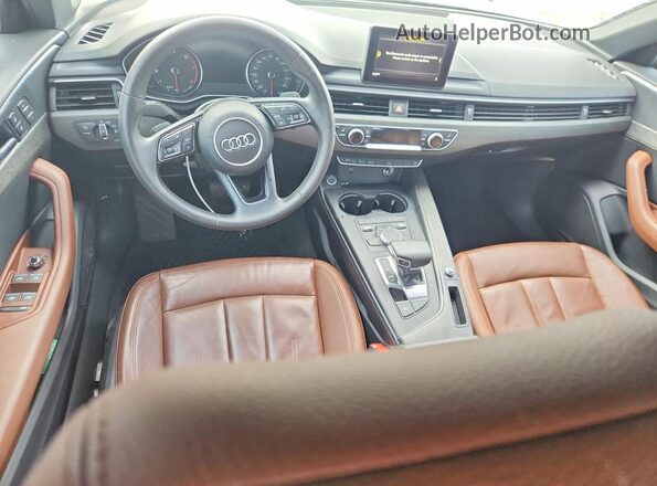 WAUGMAF49KN013660 2019 AUDI A4 White Dashboard view
