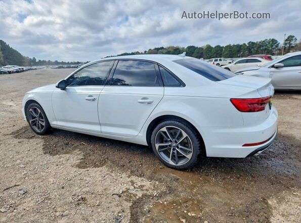 WAUGMAF49KN013660 2019 AUDI A4 White Rear left