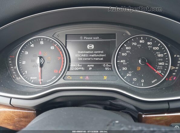 WAUGNAF40HN016405 2017 AUDI A4 Blue Հետևի նստատեղերի տեսք