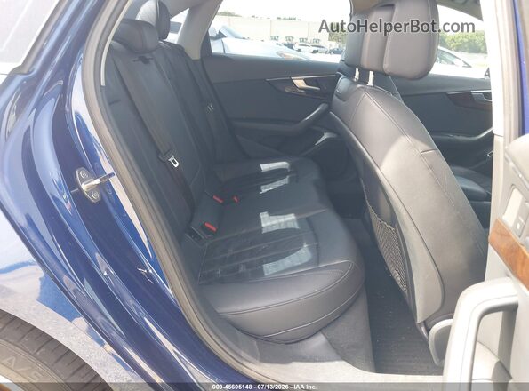 WAUGNAF40HN016405 2017 AUDI A4 Blue VIN կոդի պիտակի տեսք
