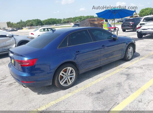 WAUGNAF40HN016405 2017 AUDI A4 Blue Հետևի աջ
