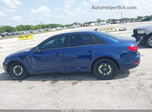 WAUGNAF40HN016405 2017 AUDI A4 Blue Սալոնի 360 աստիճան տեսք