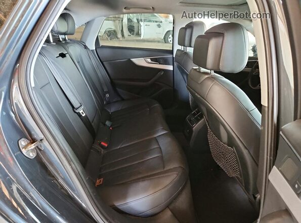 WAUGNAF40HN018347 2017 AUDI A4 Угольный Вид задних сидений