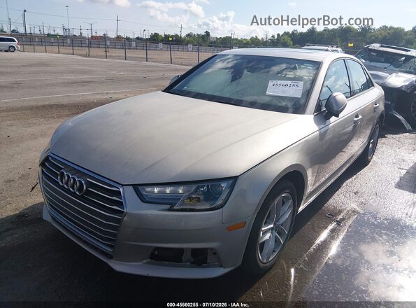 WAUGNAF40HN057147 2017 AUDI A4 Gray წინა მარცხენა ხედი სამი მეოთხედიდან