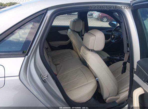 WAUGNAF40HN057147 2017 AUDI A4 Gray VIN კოდის სტიკერის ხედი