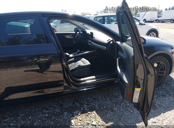 WAUGNAF41HN000648 2017 AUDI A4 Черный Вид салона спереди