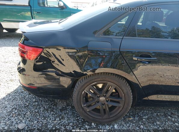 WAUGNAF41HN000648 2017 AUDI A4 Черный Вид спереди