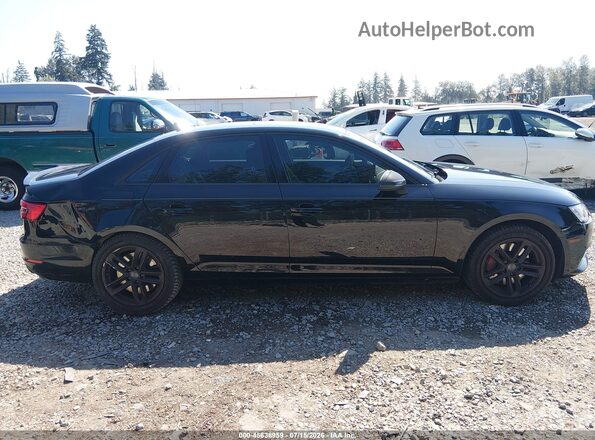 WAUGNAF41HN000648 2017 AUDI A4 Черный Вид задней части салона