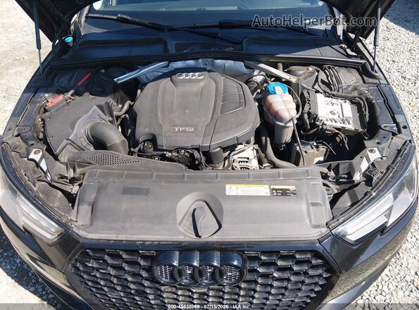 WAUGNAF41HN000648 2017 AUDI A4 Черный Вид сзади