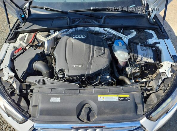 WAUGNAF42HN004966 2017 AUDI A4 White Սալոնի հետևի տեսք