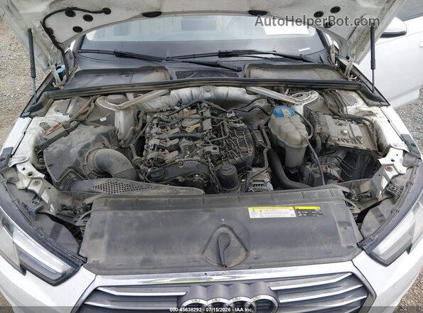 WAUGNAF46HN007837 2017 AUDI A4 White Vista trasera