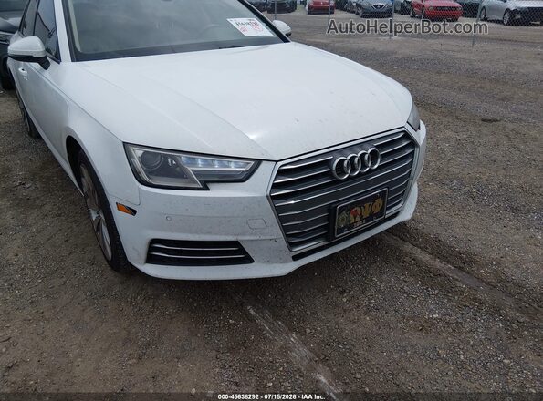 WAUGNAF46HN007837 2017 AUDI A4 White Vista frontal