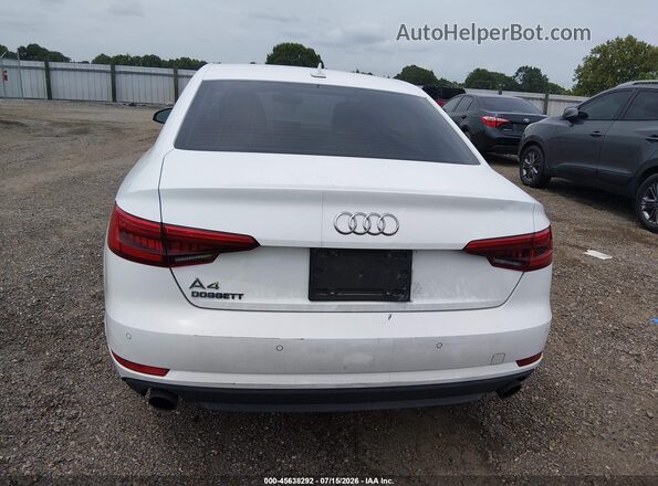 WAUGNAF46HN007837 2017 AUDI A4 White 