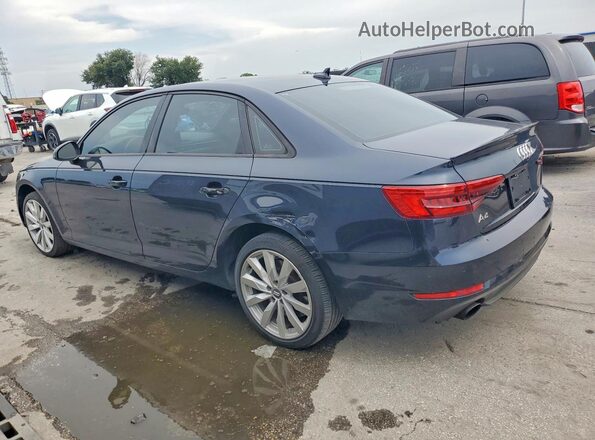 WAUGNAF46HN018515 2017 AUDI A4 Gray უკანა მარცხენა
