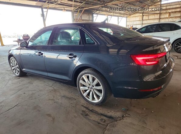 WAUGNAF46HN024301 2017 AUDI A4 Charcoal უკანა მარცხენა