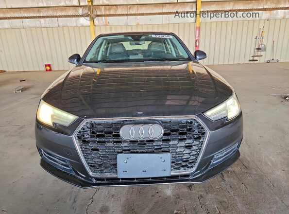 WAUGNAF46HN024301 2017 AUDI A4 Charcoal წინა ხედი