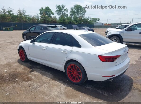 WAUGNAF46HN030986 2017 AUDI A4 White Հետևի ձախ