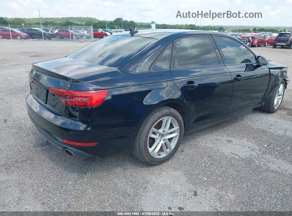WAUGNAF47HN018037 2017 AUDI A4 Черный Задняя правая четверть
