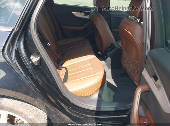 WAUGNAF47HN018037 2017 AUDI A4 Черный Вид наклейки с VIN-кодом