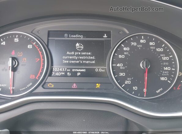 WAUGNAF47HN018037 2017 AUDI A4 Черный 