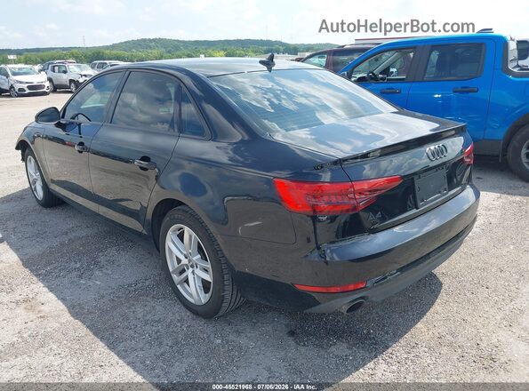 WAUGNAF47HN018037 2017 AUDI A4 Черный Задняя левая четверть