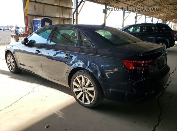 WAUGNAF48HN005006 2017 AUDI A4 Blue Tył lewy
