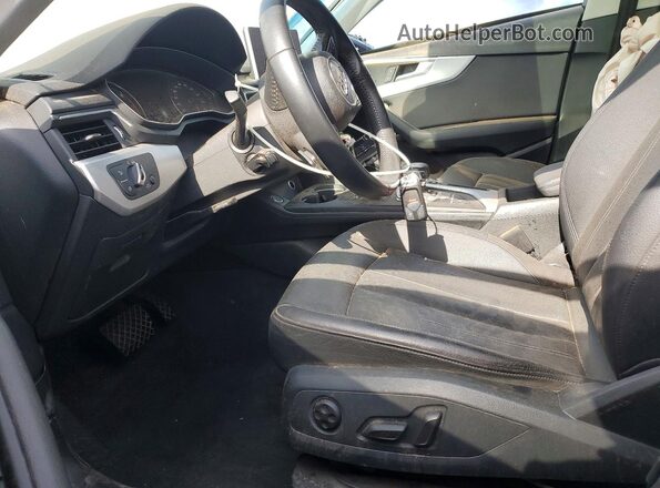 WAUGNAF48HN020573 2017 AUDI A4 White Вид салону спереду