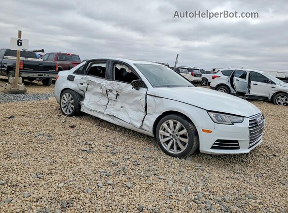 WAUGNAF48HN020573 2017 AUDI A4 White Передня права чверть