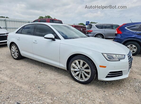 WAUGNAF49HN007315 2017 AUDI A4 White Delantero derecho