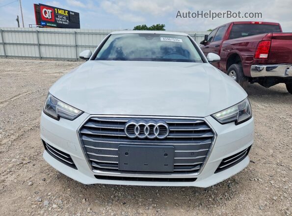 WAUGNAF49HN007315 2017 AUDI A4 White Vista frontal