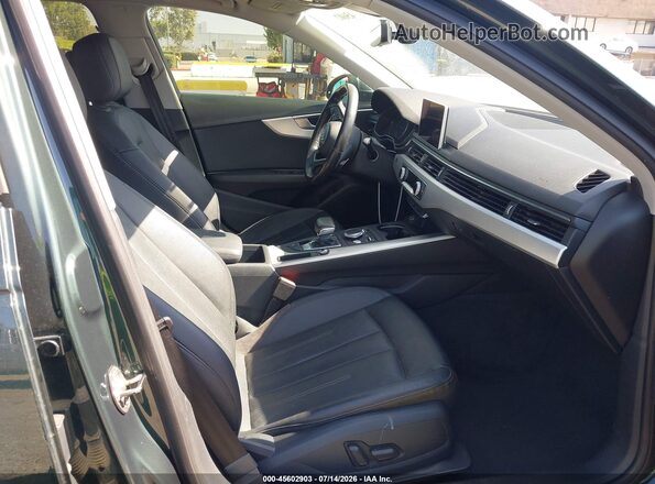 WAUGNAF4XHN017013 2017 AUDI A4 Green Вид салону спереду