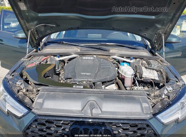 WAUGNAF4XHN017013 2017 AUDI A4 Green Вид ззаду