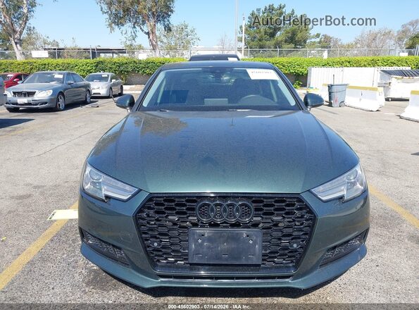 WAUGNAF4XHN017013 2017 AUDI A4 Green Вид щитка приладів