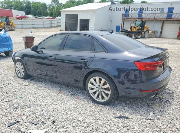 WAUGNAF4XHN022406 2017 AUDI A4 Black Tył lewy