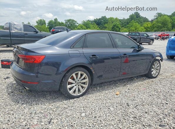 WAUGNAF4XHN022406 2017 AUDI A4 Black Tył prawy