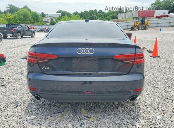 WAUGNAF4XHN022406 2017 AUDI A4 Black Widok z tyłu