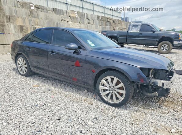 WAUGNAF4XHN022406 2017 AUDI A4 Black Przód prawy