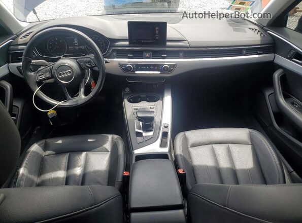 WAUGNAF4XHN022406 2017 AUDI A4 Black Widok deski rozdzielczej