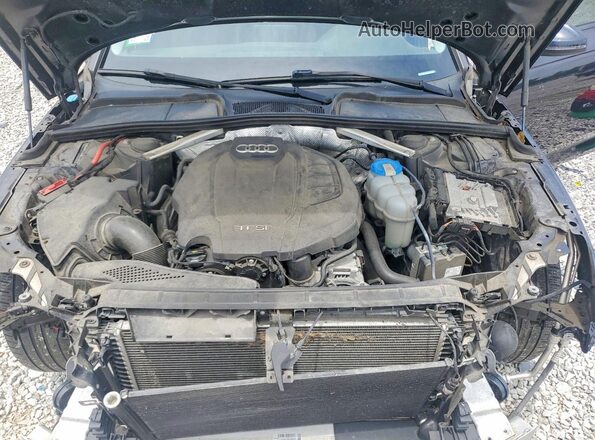 WAUGNAF4XHN022406 2017 AUDI A4 Black Widok wnętrza z tyłu