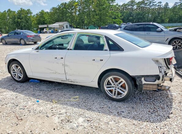 WAUGNAF4XHN037908 2017 AUDI A4 White უკანა მარცხენა